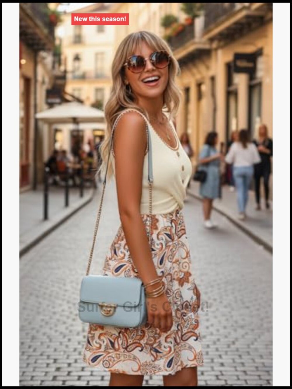 Twist Front Waffle Knit Dress Sleeveless Sundress Flowy Midi A-Line - Picture 3 of 6